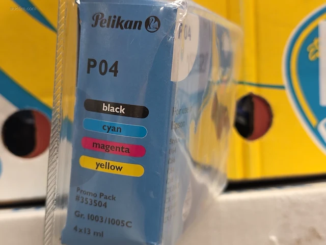 (140x) inktpatronen voor printers pelikan p04 - afbeelding 2 van  5