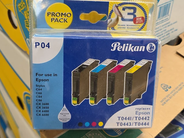 (140x) inktpatronen voor printers pelikan p04 - afbeelding 1 van  5