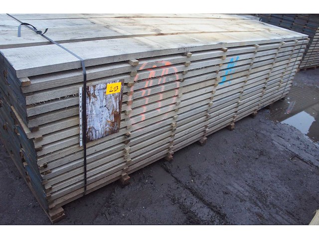 1,41 m³ eiken planken 30mm - afbeelding 1 van  4