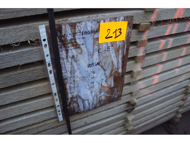 1,41 m³ eiken planken 30mm - afbeelding 2 van  4