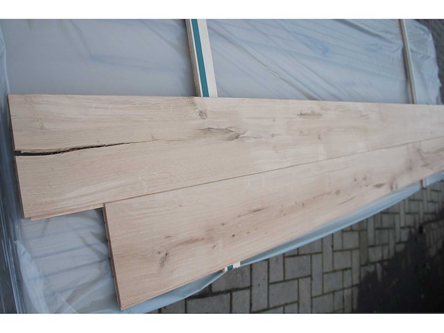 14,29 m² massief eiken parket 15mm - afbeelding 1 van  6