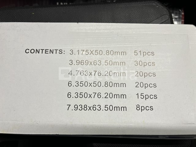 144 delig splitpennen assortiment - afbeelding 2 van  3