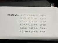 144 delig splitpennen assortiment - afbeelding 2 van  3