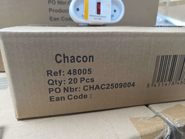(1440x) domino stekkers met schakelaar chacon... - afbeelding 5 van  5