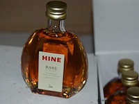 144x fles cognac, hine, rare vsop, 5cl - afbeelding 2 van  3