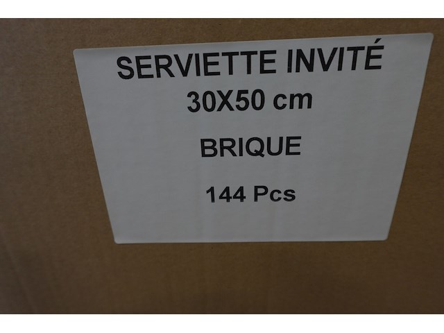 144x handdoek brique - afbeelding 5 van  6
