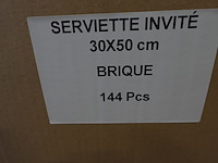 144x handdoek brique - afbeelding 5 van  6