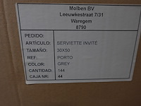 144x handdoek grijs - afbeelding 5 van  6