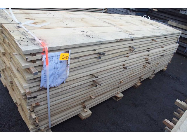 1,45 m³ eiken planken 22mm - afbeelding 1 van  4
