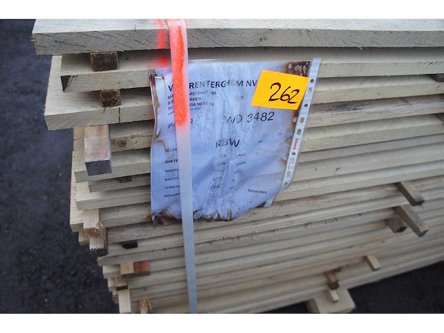 1,45 m³ eiken planken 22mm - afbeelding 2 van  4