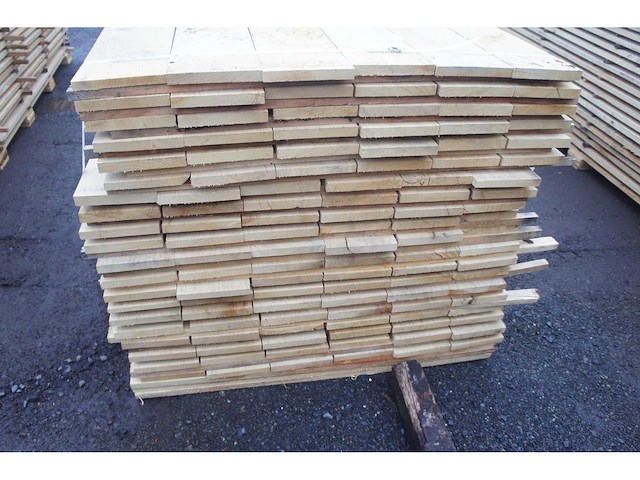 1,45 m³ eiken planken 22mm - afbeelding 3 van  4