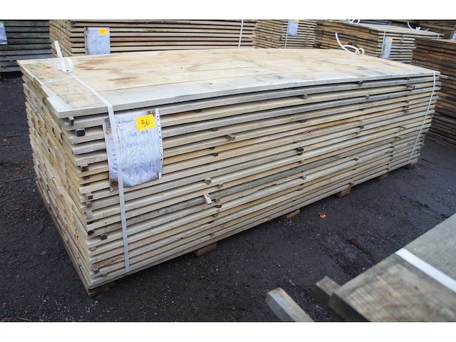 1,45 m³ eiken planken 22mm - afbeelding 4 van  4
