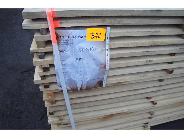 1,45 m³ eiken planken 22mm - afbeelding 2 van  4