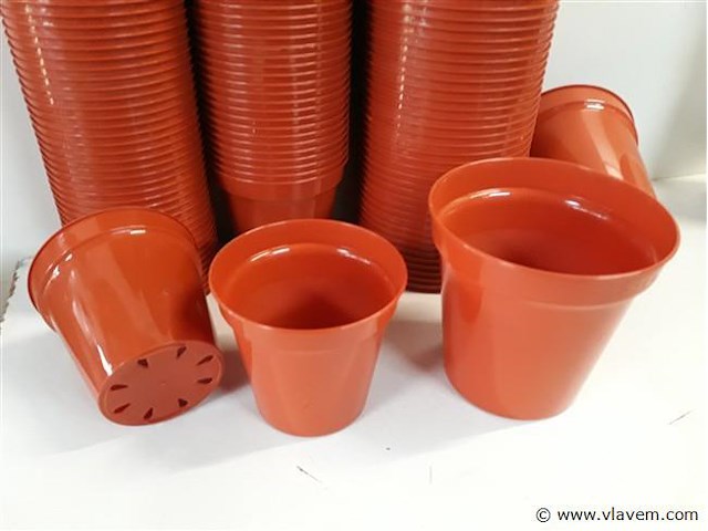 149 x plantpotje pvc 100 x 10 cm + 49 x 12,7 cm - afbeelding 2 van  2