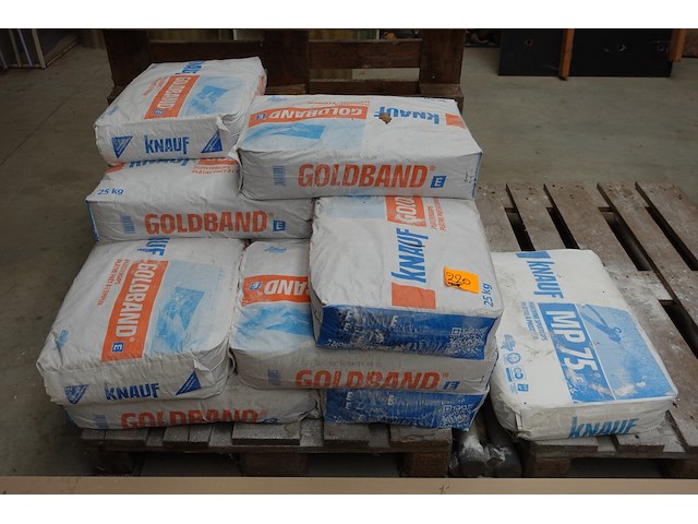 14x 25kg pleistergips knauf - afbeelding 1 van  3