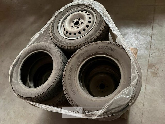 14x banden en velgen, div maten - afbeelding 3 van  7