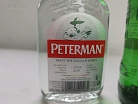 (14x) fles(sen) peterman jenever - afbeelding 3 van  4
