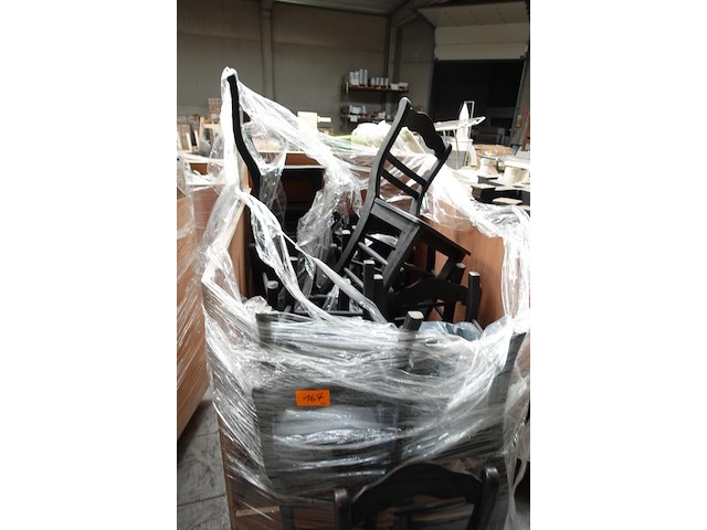 14x houten stoel - afbeelding 3 van  3