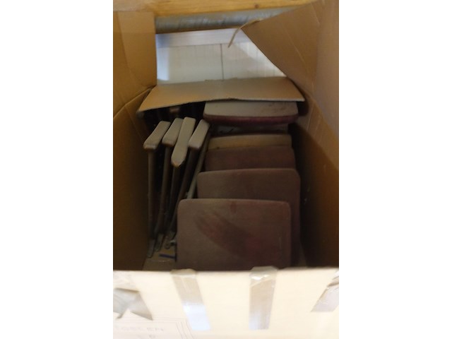 14x pallet diverse onderdelen stoeln - afbeelding 10 van  14
