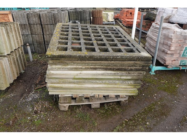 14x pallet diverse stenen/afboording - afbeelding 2 van  7