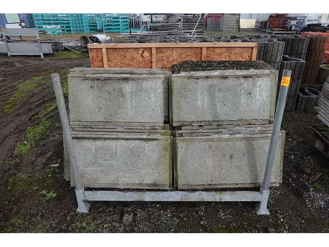 14x pallet diverse stenen/afboording - afbeelding 3 van  7