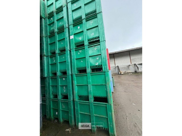 14x palletbox kunststof - afbeelding 1 van  2