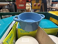 14x potje met deksel ø10 cm - afbeelding 2 van  3