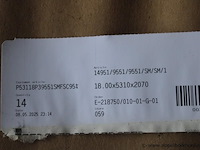 14x spaanplaat , 18 mm x 5310 mm x 2070 mm - afbeelding 2 van  2