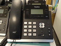 14x telefoon yealink + 10x draagbare telefoon yealink, locatie: bureau - afbeelding 2 van  7