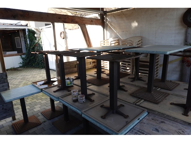 14x terrastafel - afbeelding 1 van  5