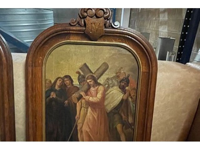 14x traditionele kruisweg jezus - afbeelding 2 van  16