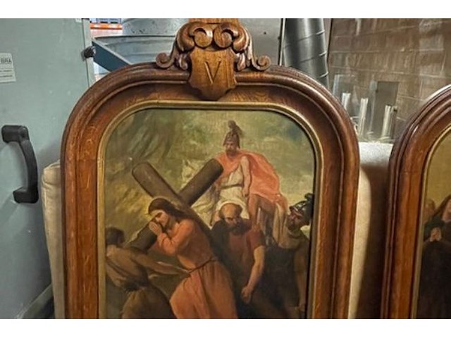 14x traditionele kruisweg jezus - afbeelding 3 van  16