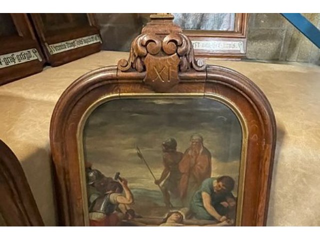 14x traditionele kruisweg jezus - afbeelding 8 van  16