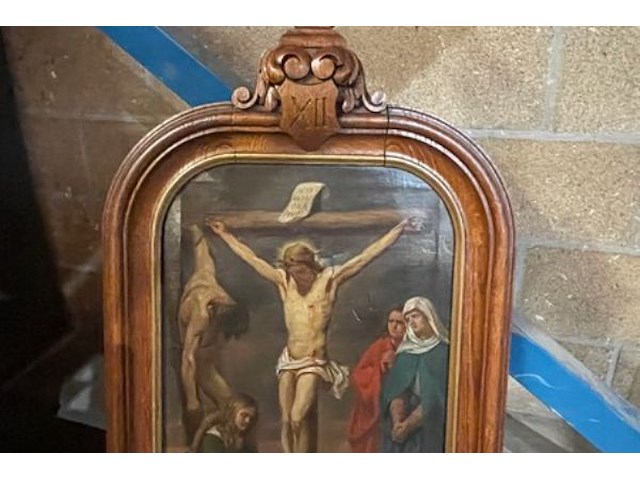 14x traditionele kruisweg jezus - afbeelding 10 van  16