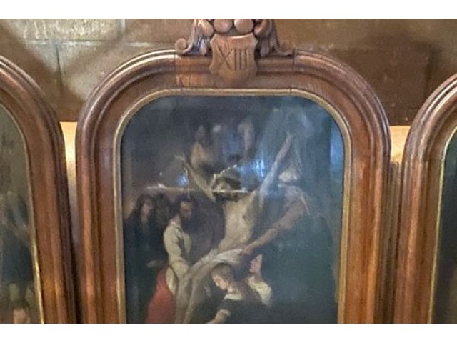 14x traditionele kruisweg jezus - afbeelding 13 van  16