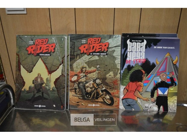 ±15 div stripverhalen ; baba yega, red rider - afbeelding 1 van  4