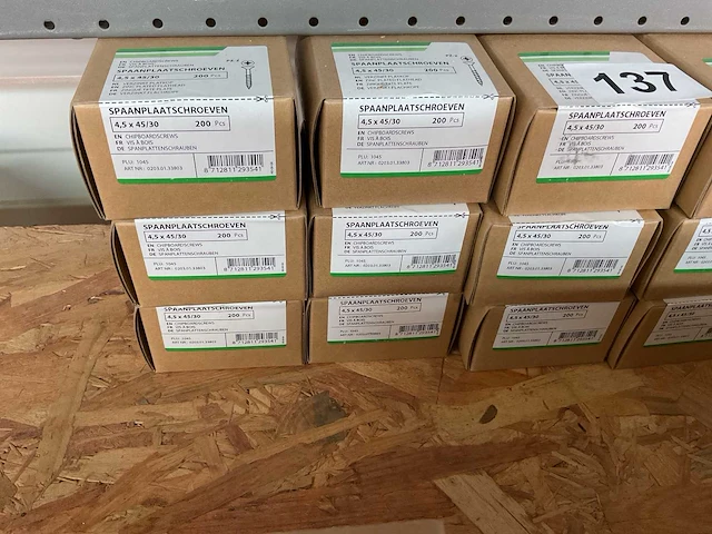15 dozen hout schroeven - afbeelding 4 van  5