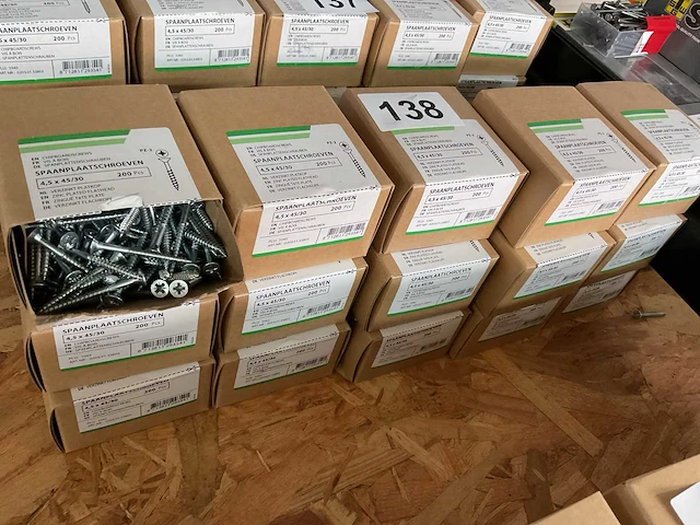 15 dozen hout schroeven - afbeelding 1 van  5