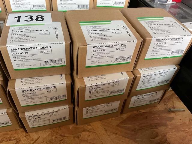 15 dozen hout schroeven - afbeelding 4 van  5