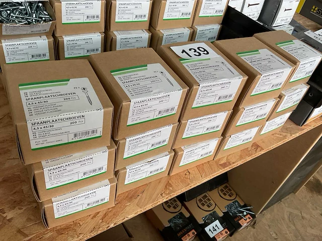 15 dozen hout schroeven - afbeelding 1 van  5