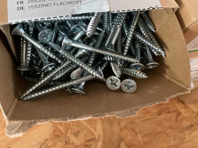 15 dozen hout schroeven - afbeelding 4 van  5