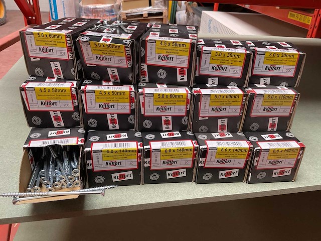 15 dozen houtschroeven - afbeelding 6 van  6