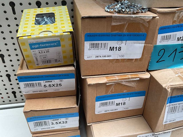 15 dozen ringen en boor schroeven - afbeelding 3 van  7