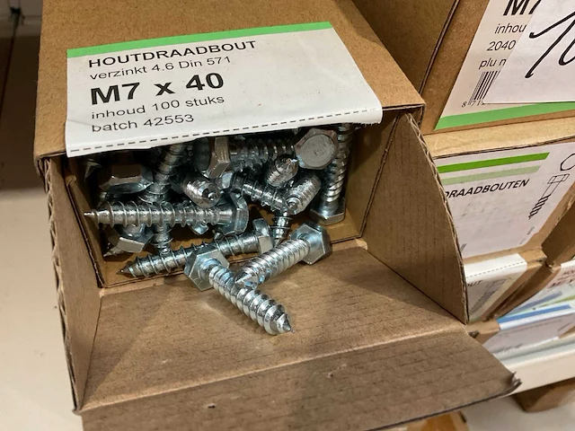 15 dozen schroeven deels inox - afbeelding 3 van  5