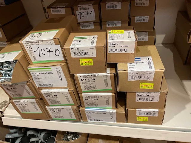 15 dozen schroeven deels inox - afbeelding 5 van  5