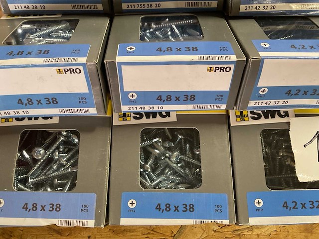 15 dozen schroeven met boorkop - afbeelding 3 van  5