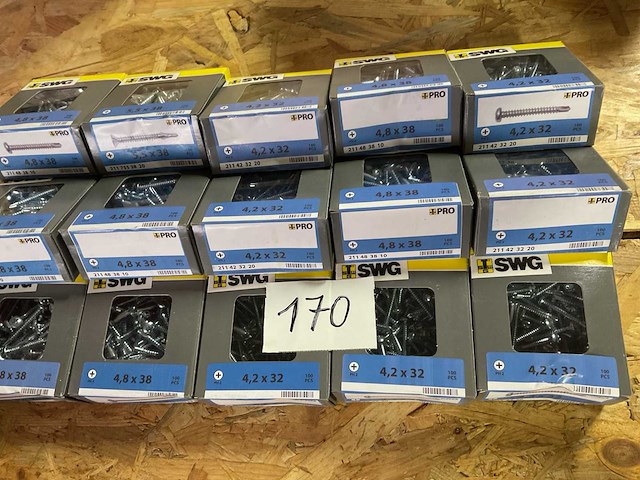 15 dozen schroeven met boorkop - afbeelding 4 van  5