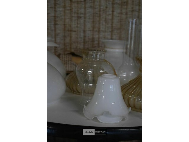 ±15 glazen lampen kapjes - afbeelding 4 van  5