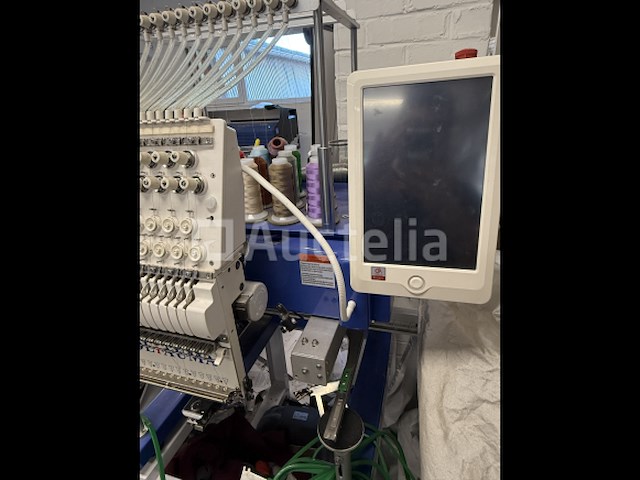 15-koppige pro borduurmachine met accessoires - afbeelding 5 van  6
