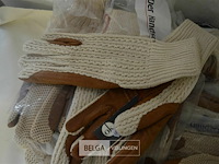 15 paar half lederen handschoenen - afbeelding 3 van  3